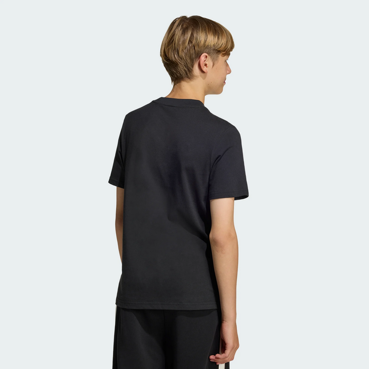 T-shirt adidas ragazzo STADIUM LETTERING - NERO