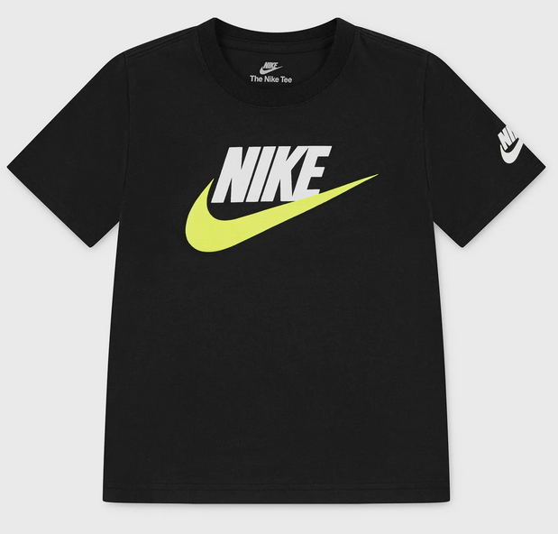 T-shirt Bambina Nike Club Family - Nero