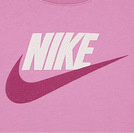 T-shirt Bambina Nike Club Family - Rosa
