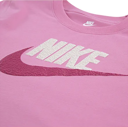 T-shirt Bambina Nike Club Family - Rosa