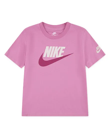 T-shirt Bambina Nike Club Family - Rosa