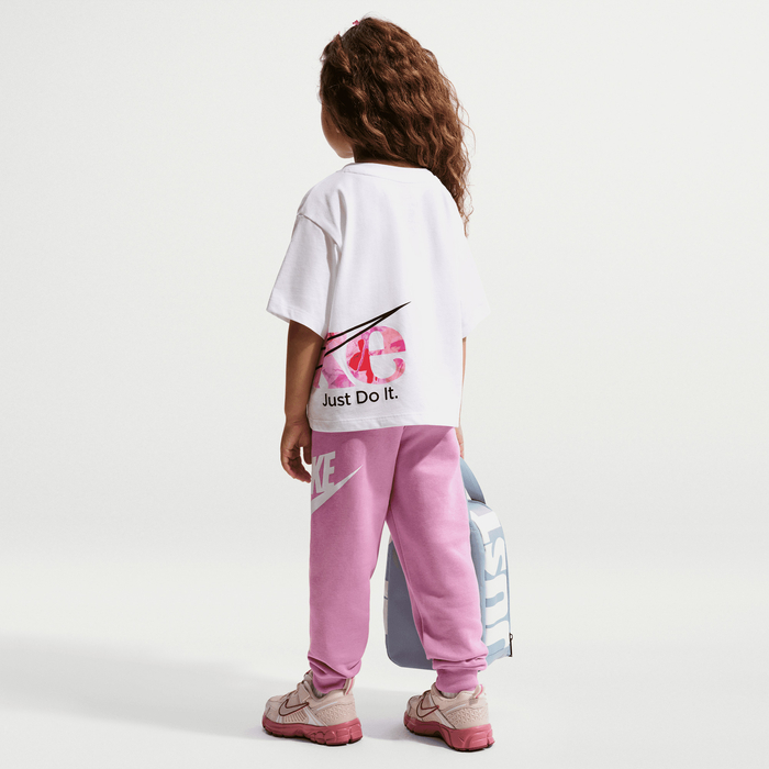 T-shirt Bambina Nike Move With Nature  - BIANCO