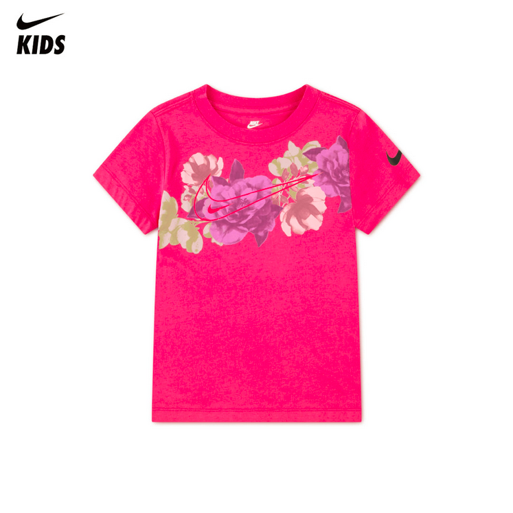 T-shirt Bambina Nike Move With Nature  - FUCSIA