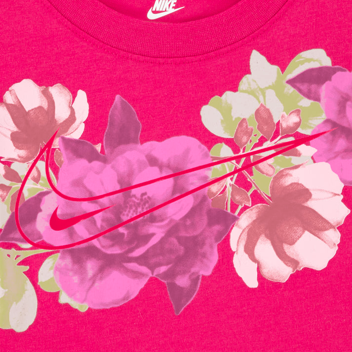 T-shirt Bambina Nike Move With Nature  - FUCSIA