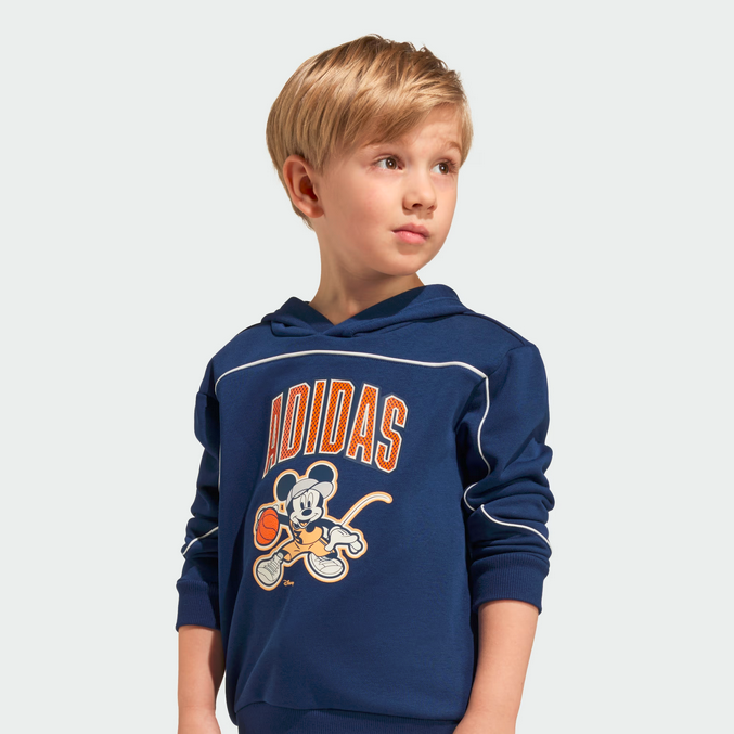 Felpa BAMBINO Adidas DISNEY MICKEY MOUSE- BLU
