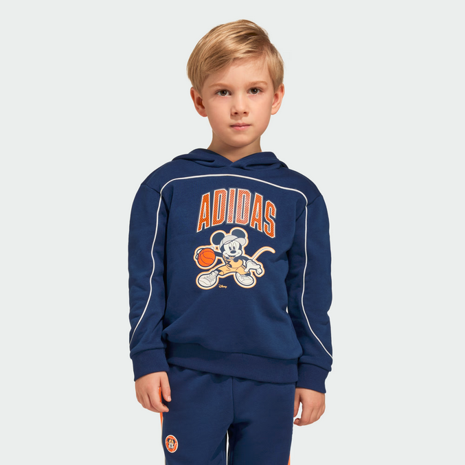 Felpa BAMBINO Adidas DISNEY MICKEY MOUSE- BLU