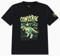 T-shirt Bambino Converse Dino - Nero