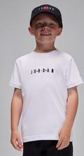 T-Shirt Bambino Jordan Wordmark - Bianco