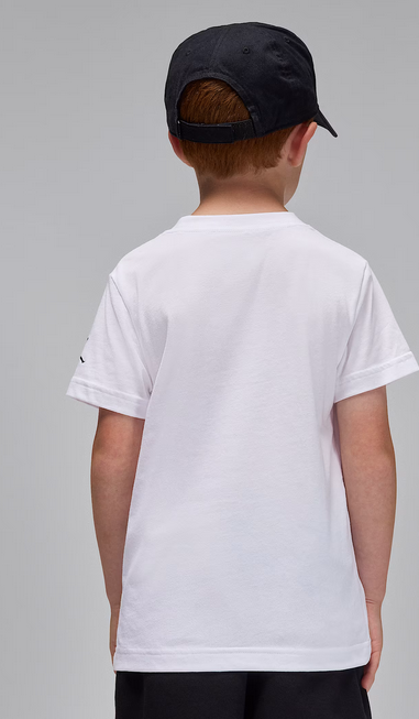 T-Shirt Bambino Jordan Wordmark - Bianco