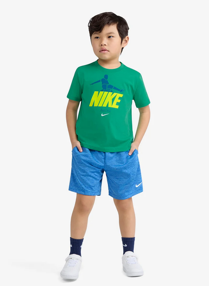 T-shirt Bambino Nike Bicycle Kick - Verde