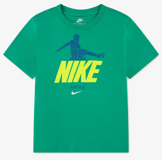 T-shirt Bambino Nike Bicycle Kick - Verde