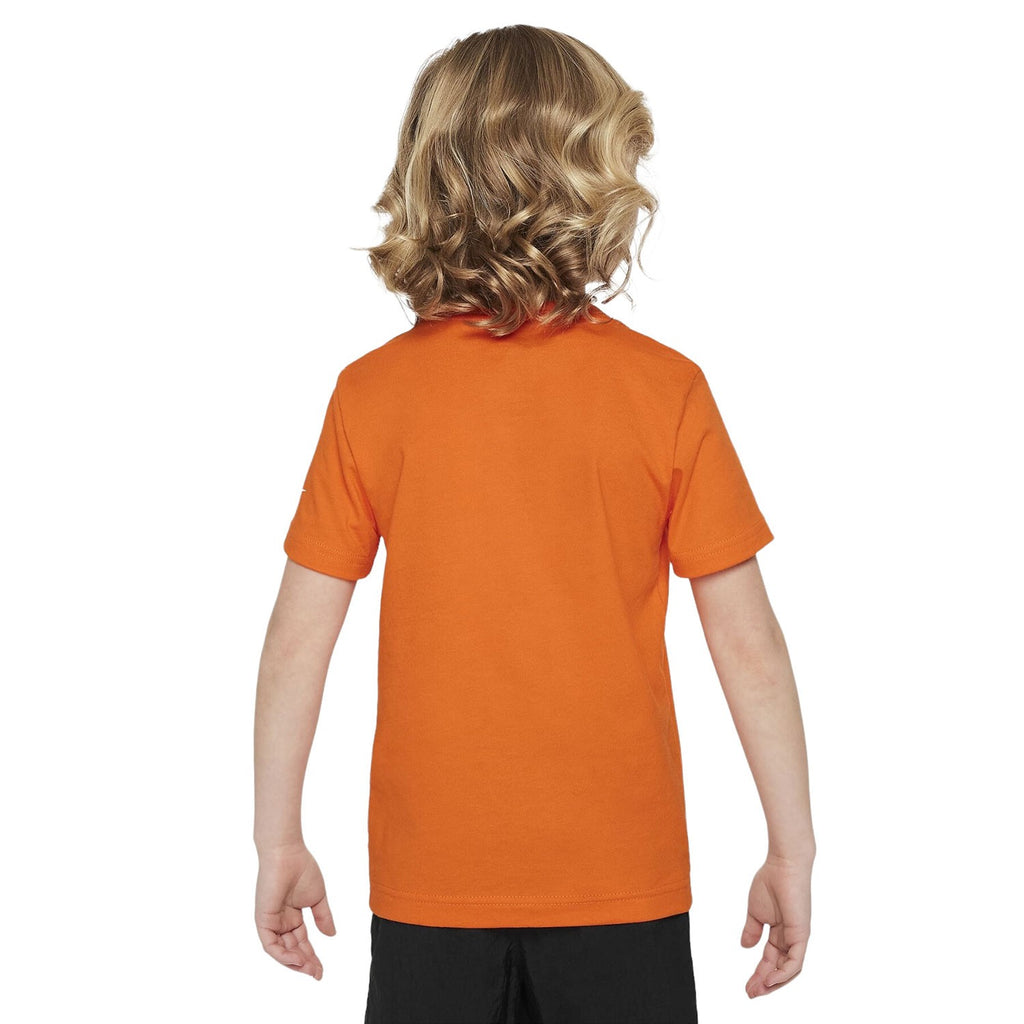 T-shirt Bambino Nike Boxy - Arancio