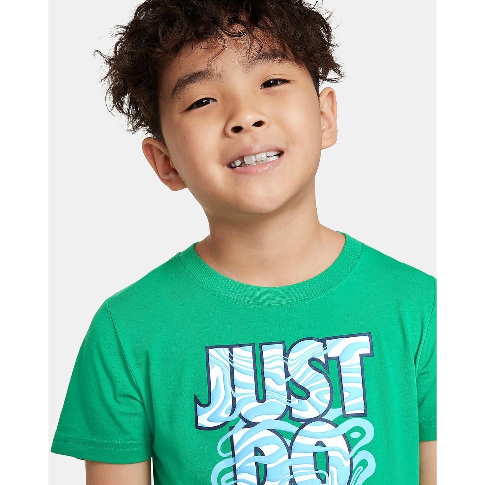 T-shirt Bambino Nike Just Do It - Verde