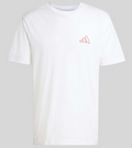 T-shirt da uomo Adidas Triple Stripe Vibe - BIANCA