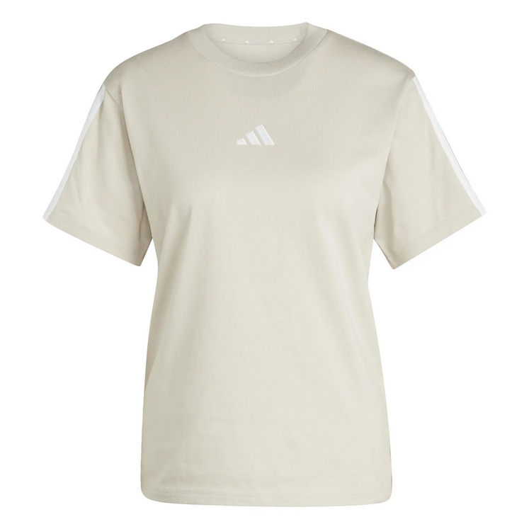 T-SHIRT DONNA Adidas 3 STRIPES SJ - BEIGE