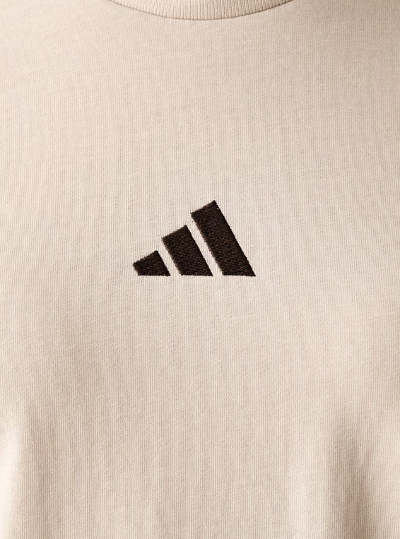 T-Shirt Donna Adidas Animalier - Beige