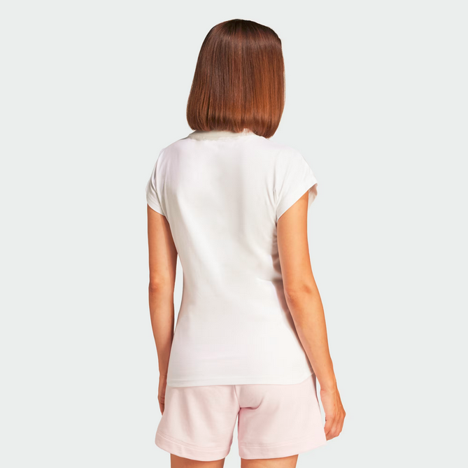 T-SHIRT DONNA Adidas Essentials Linear - BIANCO
