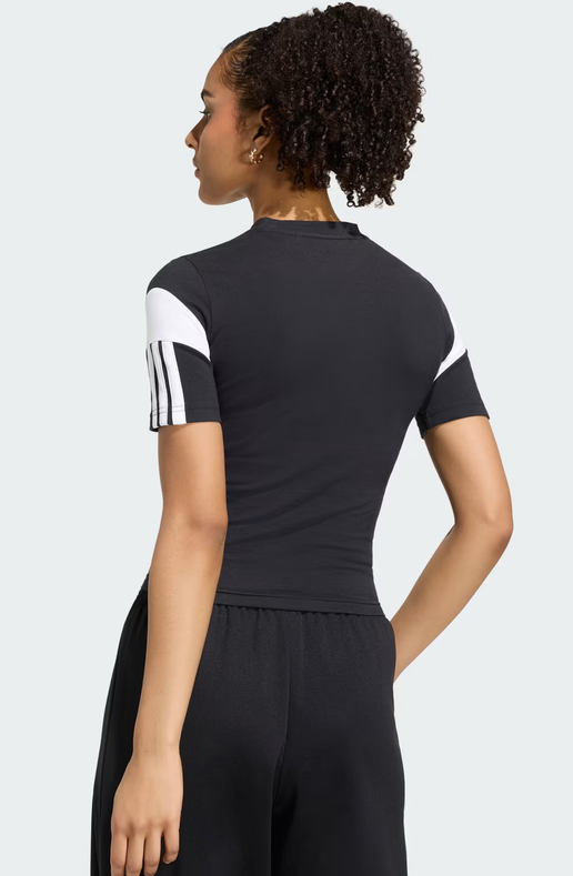 T-shirt DONNA Adidas House of Tiro - NERO