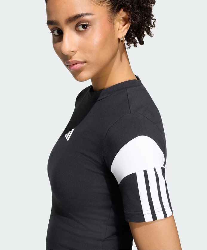 T-shirt DONNA Adidas House of Tiro - NERO