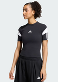 T-shirt DONNA Adidas House of Tiro - NERO