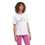 T-shirt Donna Adidas Tech Graphic Tee - Bianco