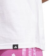 T-shirt Donna Adidas Tech Graphic Tee - Bianco
