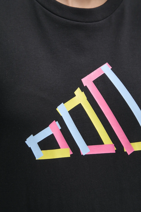 T-shirt Donna Adidas Tech Graphic Tee - Nero