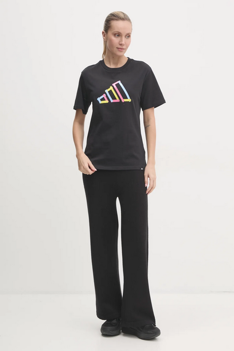 T-shirt Donna Adidas Tech Graphic Tee - Nero