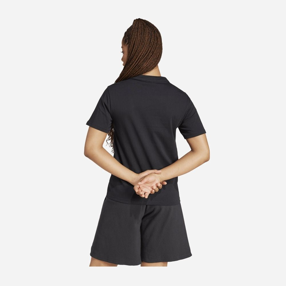 T-shirt Donna Adidas Tech Metallic Graphic Tee - Nero