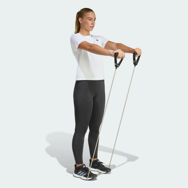 T-SHIRT DONNA Adidas  Workout Essentials Crew - BIANCO