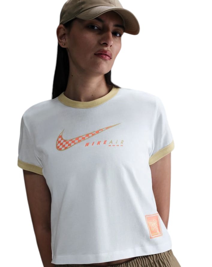 T-shirt Donna Nike Sportswear Club - Bianco