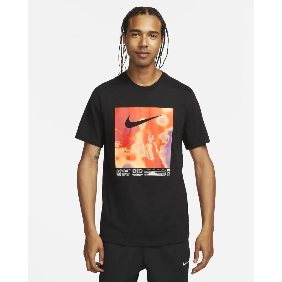 T-SHIRT UOMO NIKE DRI-FIT TEE JDI NERO IN COTONE