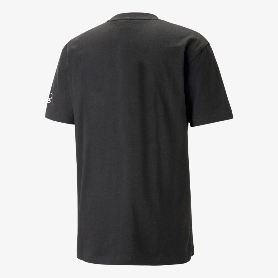 T-SHIRT UOMO PUMA UPTOWN NERO IN COTONE