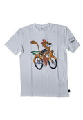 T-SHIRT UOMO PUMA UPTOWN BIANCO IN COTONE