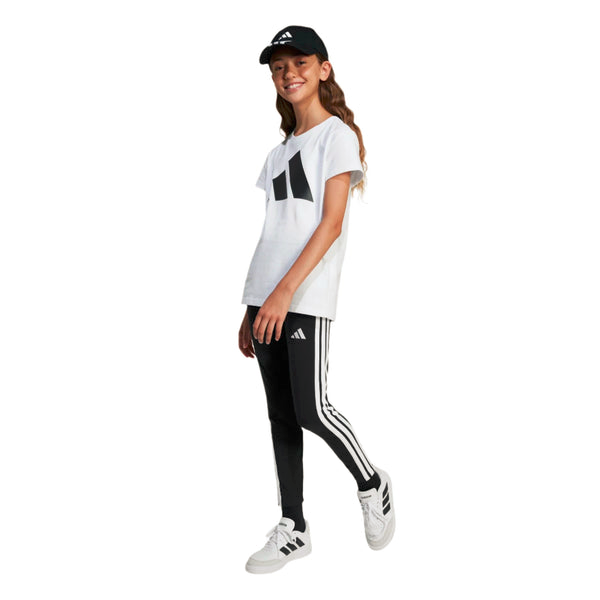 T-shirt Ragazza Adidas Big Logo - Bianco
