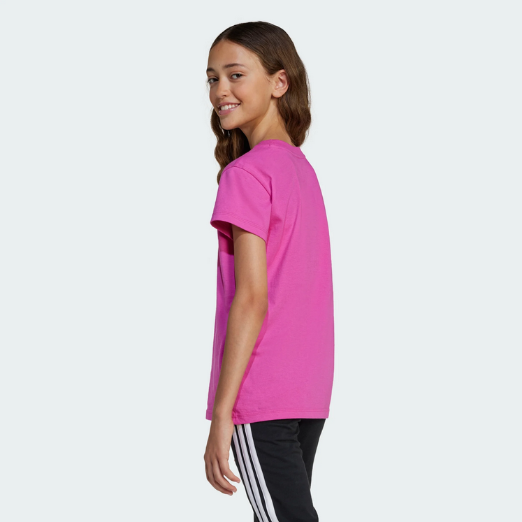 T-shirt Ragazza Adidas Big Logo - Fucsia