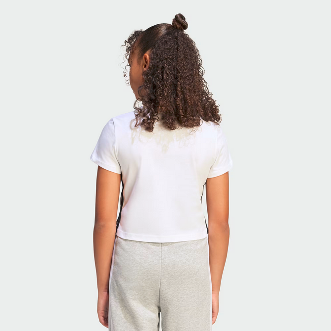 T-shirt Ragazza Adidas ESSENTIAL  - BIANCO