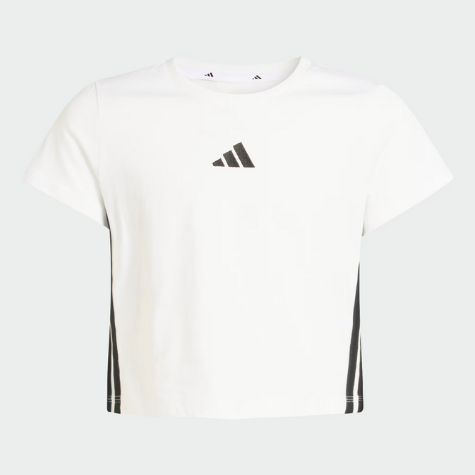 T-shirt Ragazza Adidas ESSENTIAL  - BIANCO