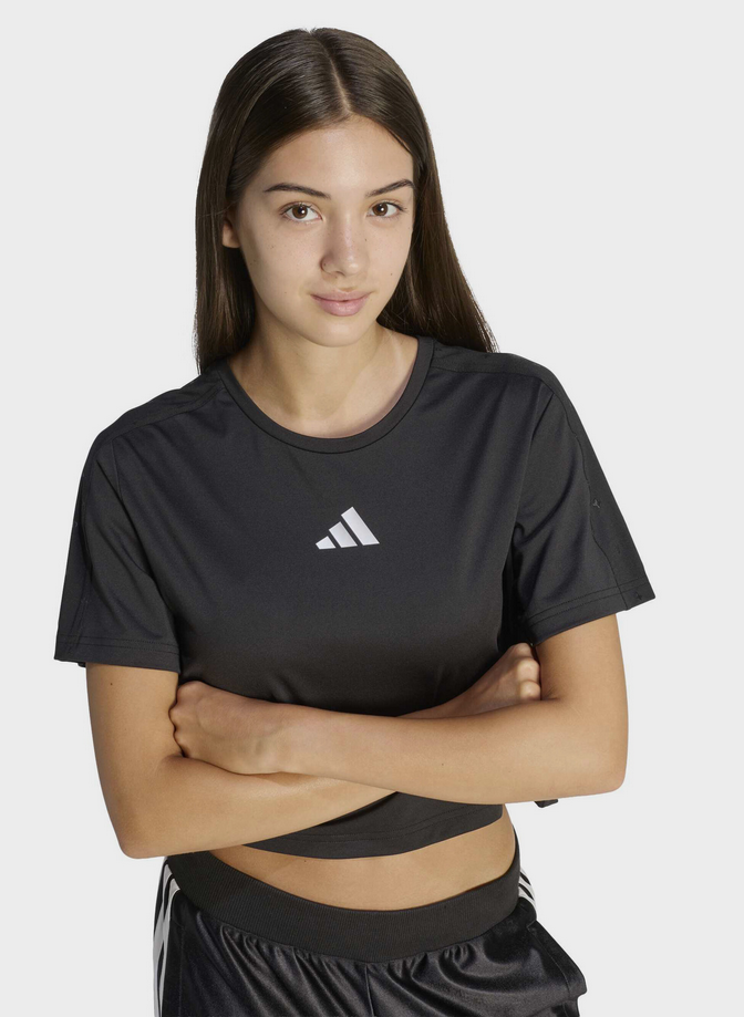T-shirt Ragazza Adidas ESSENTIAL Seasonal - Nero