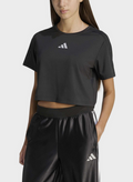 T-shirt Ragazza Adidas ESSENTIAL Seasonal - Nero