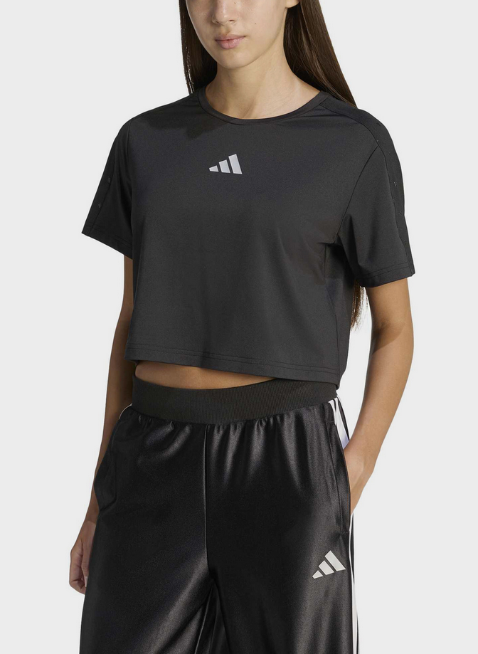 T-shirt Ragazza Adidas ESSENTIAL Seasonal - Nero