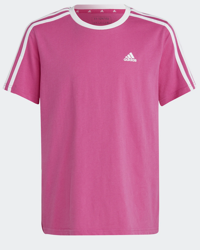 T-shirt Ragazza Adidas Essentials 3-Stripes - Fucsia