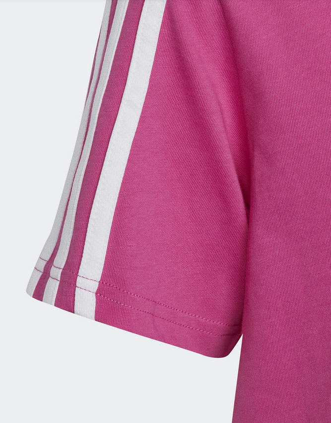 T-shirt Ragazza Adidas Essentials 3-Stripes - Fucsia