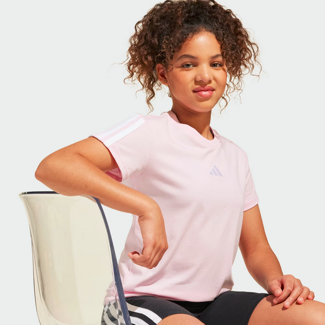 T-shirt Ragazza Adidas Essentials - Rosa