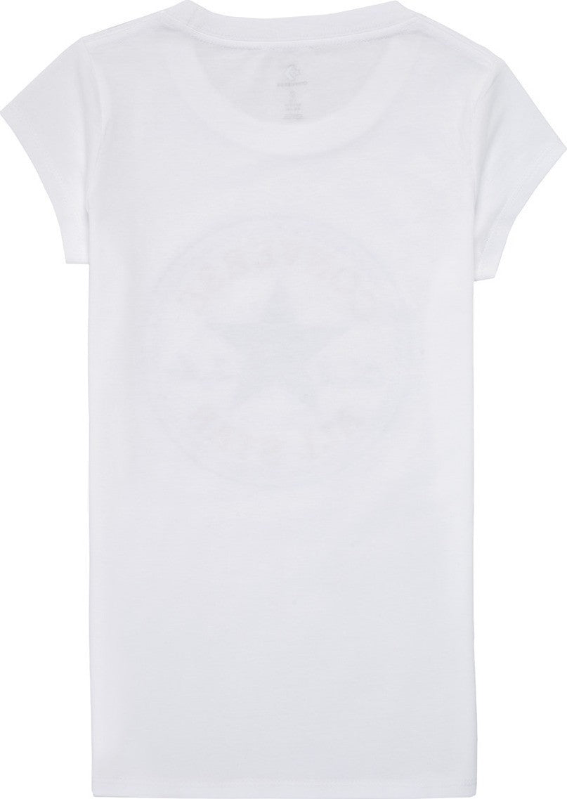 T-SHIRT RAGAZZA CONVERSE CHUCK PATCH TEE- 468992-001