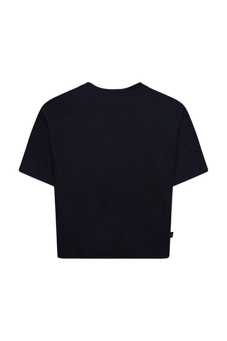 T-shirt ragazza Converse CNVG Chuck Patch Boxy - Nero