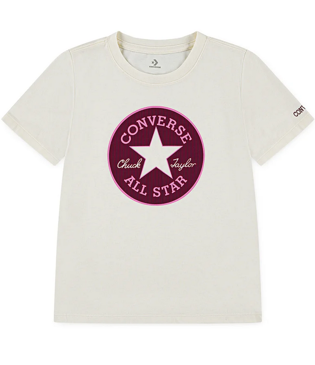 T-shirt Ragazza Converse Youth Dissected Classic  - Beige