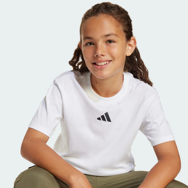 T-shirt Ragazza Essentials Tee - BIANCO