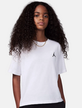 T-shirt ragazza Jordan Brooklyn Essentials - Bianco