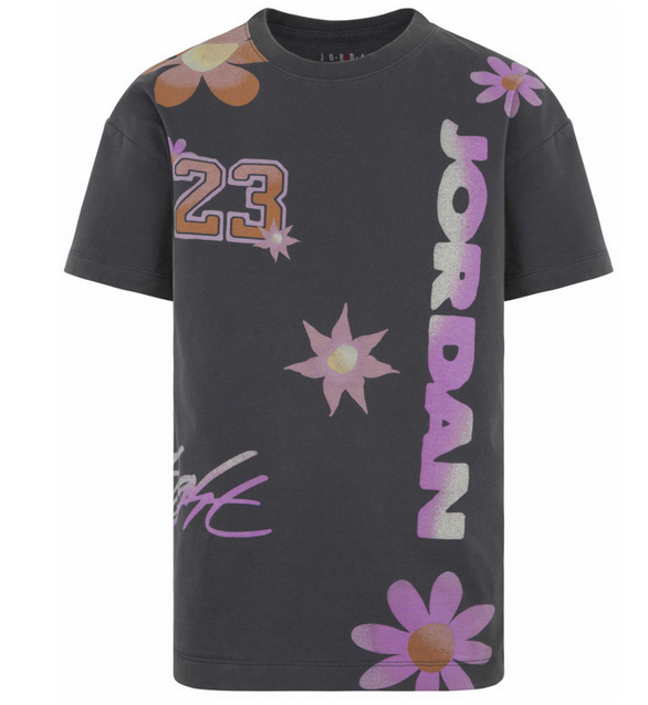T-shirt ragazza Jordan Deloris - nero